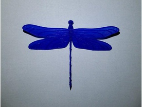 dragonfly Skulpturen 3d print model - Mito3D