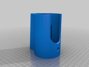 ryobi sem fio suporte broca v2 ângulo diy 3d print model - Mito3D