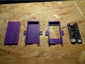 lolin32 lite case reset button electronics esp32 wemos 3d print model - Mito3D