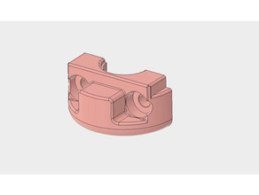 prusa i3 mk25 extruder-Kabel-clip 3d-Drucker Teile original mk2 3d print model - Mito3D