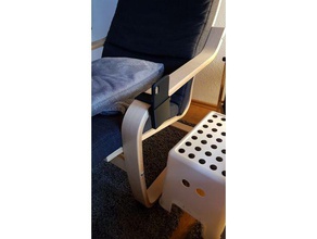 ikea po ng smartphone titular do agregado familiar cadeira 3d print model - Mito3D