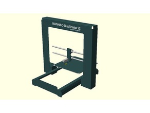 wanhao duplicador i3 modelo Impressoras 3d 3d print model - Mito3D