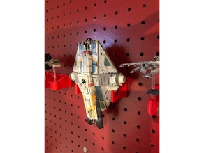 x-wing miniatures pegboard fantasma di visualizzazione giocattolo & accessori gioco xwing tmg 3d print model - Mito3D