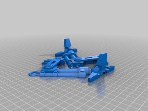 leichte panzer mech mod Modell-Roboter 3d print model - Mito3D