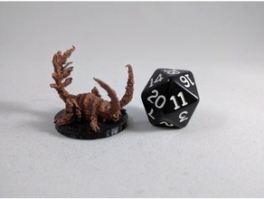 rust monster Spiele bug d&d dnd dungeons & dragons pathfinder Rost 3d print model - Mito3D
