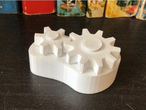 moving gears 3d printing gearbox parts 3d print model - Mito3D