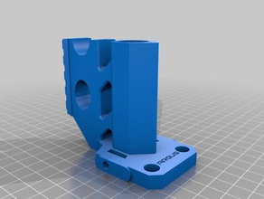 raised picatinny railgasm mod caliburn sport & outdoors 3d print model - Mito3D