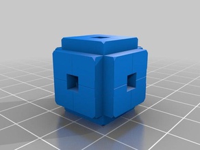 cube tests de torture L'impression 3d 3d print model - Mito3D