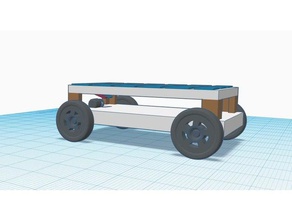 voiture solaire de l'affectation l'automobile 3d print model - Mito3D