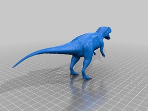 torvosaurus escultura A impressão 3d dinossauro pré-históricos 3d print model - Mito3D