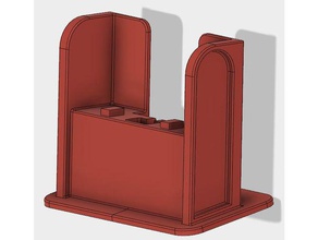 baofeng bf-t1-mini desk stand holder dock hobby 3d print model - Mito3D