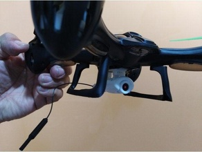 base para camara drone zeraxa 20 r c veículos 3d print model - Mito3D