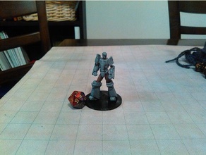 shield guardian games d&d dnd dungeons & dragons golem mage mech pathfinder robot 3d print model - Mito3D