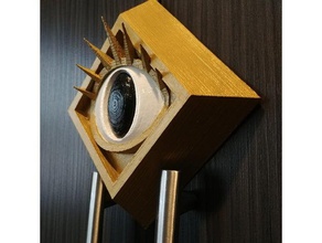 ojo interruptor de zelda ocarina del tiempo juegos la leyenda enlace majoras mask n64 nintendo 64 puzzle 3d print model - Mito3D