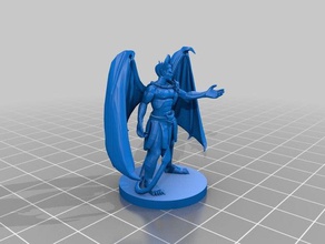 incubus succubus games d&d demon devil dnd dungeons dragons dungeonsanddragons fiend pathfinder sexy 3d print model - Mito3D