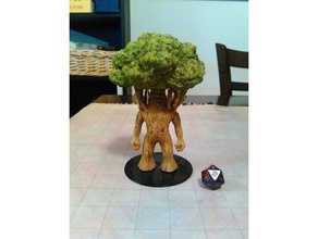 treant jogos d&d dnd dungeons & dragons masmorras e dragões ent pathfinder árvore 3d print model - Mito3D