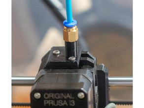 prusa mk3 filament sensor cover m6 threads reverse bowden 3d printer extruders original i3 3d print model - Mito3D