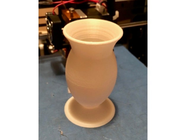 vase 4 decor flower vase vase 3D print model - Mito3D