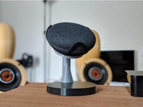 google eve mini masaüstü stand ses dur 3d print model - Mito3D