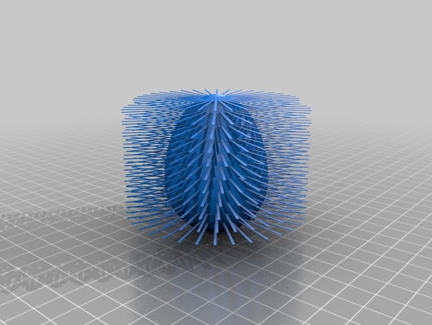 hairy egg sculptures easter easteregg design 3D print model - Mito3D