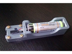 18650 bateria carregador micro usb versão eletrônica 3d print model - Mito3D