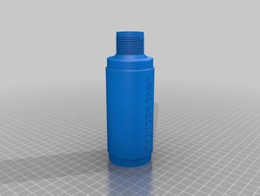 thunder b airsoft grenade shell replacement parts coque 3d print model - Mito3D
