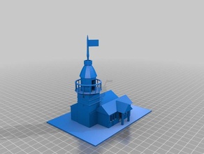 k z kulesi 3d baskı 3d print model - Mito3D