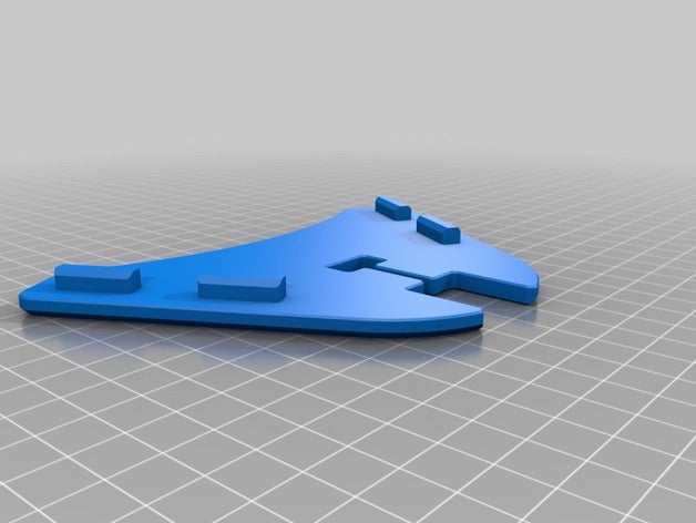 anycubic kossel linéaire inférieure de la poussière couvre L'imprimante 3d pièces 3D print model - Mito3D