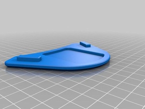anycubic kossel lineal superior de cubiertas polvo Impresora 3d las piezas 3d print model - Mito3D
