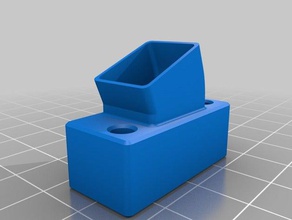 anycubic kossel-linear-gewinkelt-Teile-Lüfter-adapter 3d-Drucker Teile kossel 3d print model - Mito3D