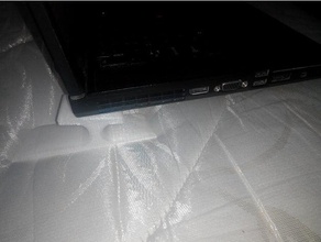 ordinateur portable, coin - entretoise garder wents levé du lit portable accessoires d'ordinateur support paramétrique le stand 3d print model - Mito3D