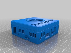 raspberry pi cool case electronics raspberrypi 2 3 b housing raspi 3d print model - Mito3D