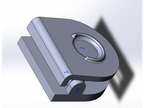 Papier-Verschluss Dekor - Befestigung Kühlschrank magnet Papier Aufzeichnungen Wand 3d print model - Mito3D