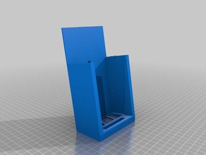 halterung fernbedienung brezelautomat jufeba 3d print model - Mito3D