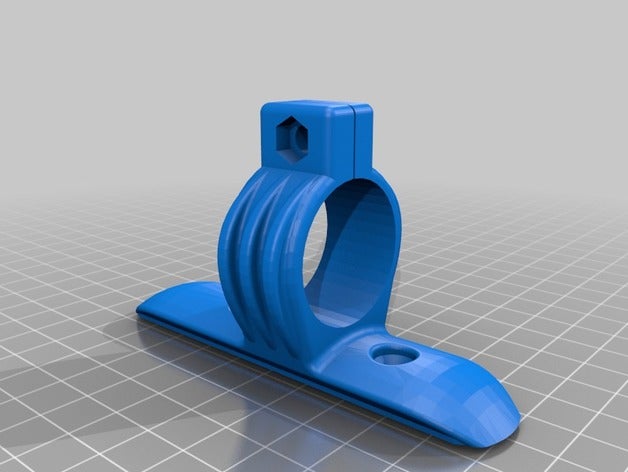 keymod flashlight mount tools ar-15 3D print model - Mito3D