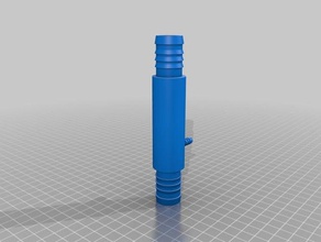venturi-injecteur ménage venturi de la pompe l'eau à eau 3d print model - Mito3D
