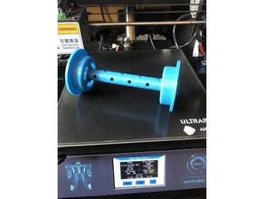 spool holder - support filament anycubic i3 mega 3d printer accessories petiflamand 3d print model - Mito3D