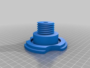 masterspool insertar bit hex Impresora 3d accesorios el adaptador filamento de la muestra bobina 3d print model - Mito3D