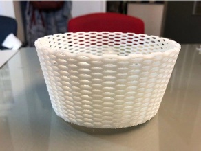 lacy bowl decor 3d print model - Mito3D