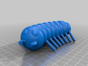 seidenfabrikannt soie animal animaux 3d print model - Mito3D