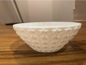star bowl household supplies 3d print model - Mito3D