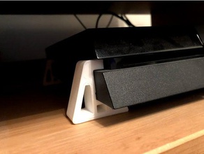 playstation 4 horizontal pies juegos de video 3d print model - Mito3D