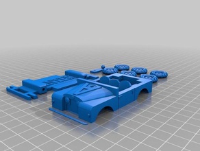 çalıntı jeeplike 3d baskı 3d print model - Mito3D