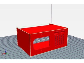 fuente de alimentación la cubierta Impresora 3d las piezas 12v30a 12v40a 3d print model - Mito3D