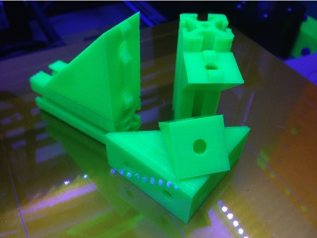 modulaire profil 2020 système de cornières d'angle L'imprimante 3d pièces 3D print model - Mito3D