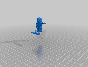 star wars republic commando lego mini-figura brinquedo & acessórios para jogos clone trooper minifig 3d print model - Mito3D