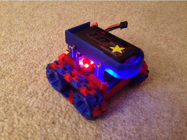 smars nodemcu blindage du moteur la robotique 3D print model - Mito3D