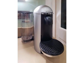 étendue draineur plaque nespresso vertuo machine à café cuisine et salle manger vertuoline 3d print model - Mito3D