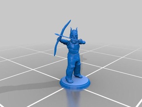 viking archer toys & games 3d print model - Mito3D