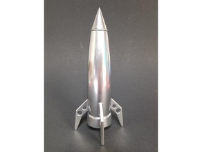 sci-fi dine-rocket des véhicules de disney la fusée walt world 3d print model - Mito3D